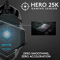 Logitech Souris de Jeu Haute Performance G502 Hero (910-005469)
