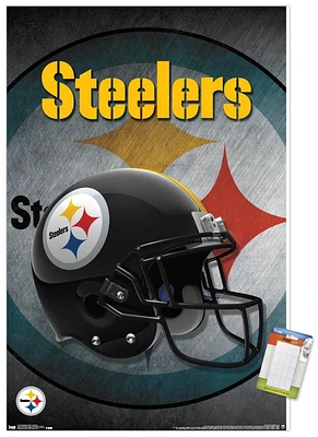 NFL Pittsburgh Steelers - Helmet 16 Wall Poster