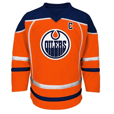 Jersey d'équipe Oilers d'Edmonton de la LNH pour jeunes