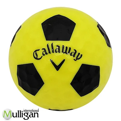 Mulligan - 48 balles de golf récupérées Callaway Chrome Soft Truvis x 4A, Jaune