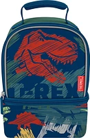 Thermos Dual Compartment Lunch Bag with Liner, Dino