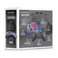 Surge Wireless Pro Controller for Nintendo Switch, Switch 2, Windows PC, Steam Deck, Android & iOS - Supernova Edition