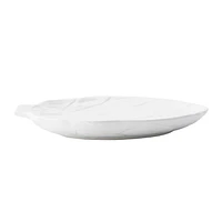 Hometrends Figural Ceramic Plate, 8.35 inch x 7.09 inch x 1.02 inch, 1 piece