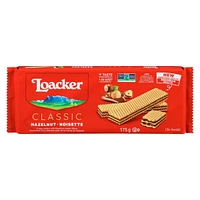 Loacker Biscuits gaufrés aux noisettes 175GR 175g