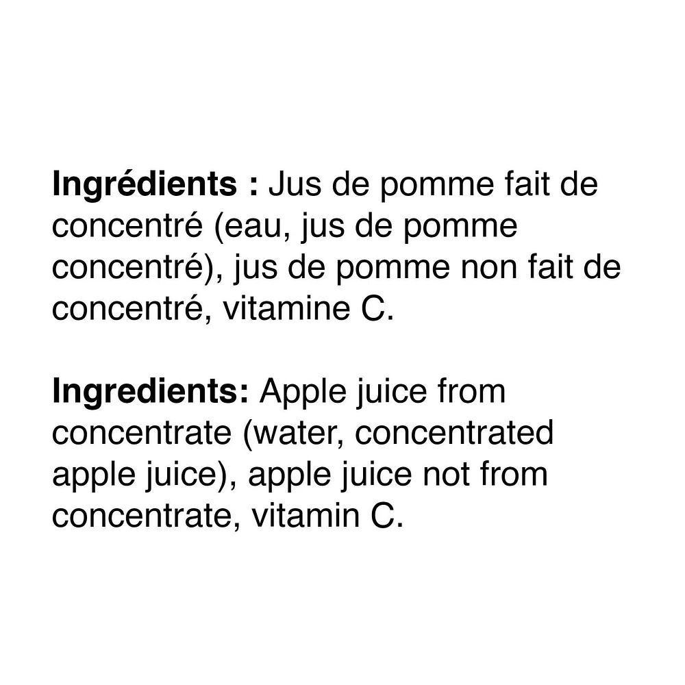 Jus de pomme Royal Gala 100 % pur Rougemont 2L