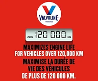 Huile à moteur kilomètrage élevé mélange synthétique 5W20 MaxLife® de Valvoline®, 946 ml
