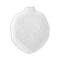 Hometrends Figural Ceramic Plate, 8.35 inch x 7.09 inch x 1.02 inch, 1 piece