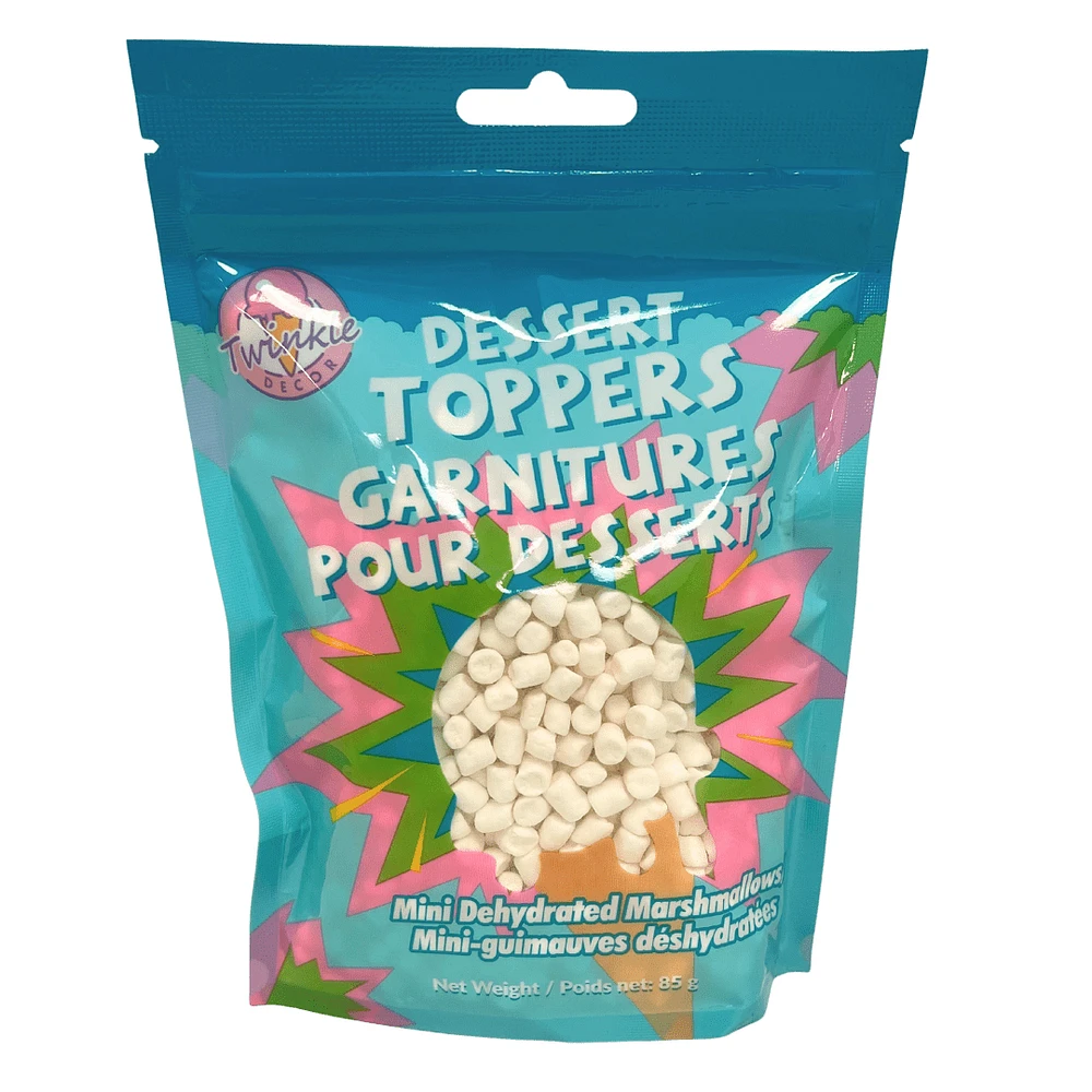 Twinkle Dessert Toppers - Mini Dehydrated Marshmallows, Twinkle Dessert Toppers - Mini Dehydrated Marshmallows 85g