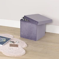 Neatfreak Kids Velvet Storage Cube, PURPLE