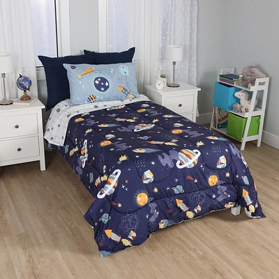 Parure de lit de 4 pièces pour lits jumeaux