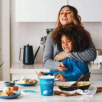 Oikos Yogourt grec, 30% moins de sucre, sans matières grasses, Vanille 4 x 100 g