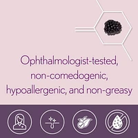 rème pour les yeux Aveeno Absolutely Ageless, crème antiâge pour le contour des yeux, soin antirides, atténue les pattes-d'oie, extrait de mûres
