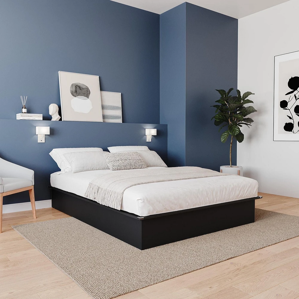 Nexera Valere Platform Bed