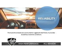 Autodrive 18" Conventional Wiper Blade, 2.36" W x 0.79" D x 23.46" H