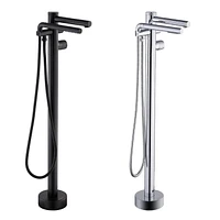 akuaplus® CLAUDIA Freestanding Bathtub Faucet with Hand Shower.