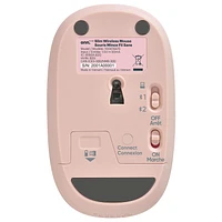onn. 100074475 Bluetooth Slim Wireless 3-Button Mouse, Connect to 3 Devices