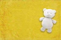 Yellow Faux Fur Rug – 30 Inch x 45 Inch, Soft and Stylish Fur Rug for Living Spaces