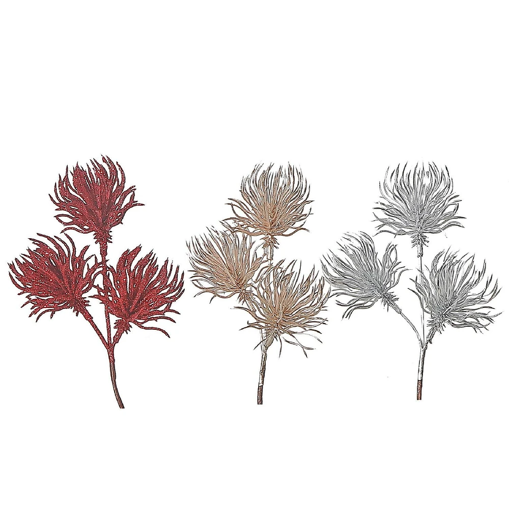 Pic À Fleurs Oursin - Lot De 12