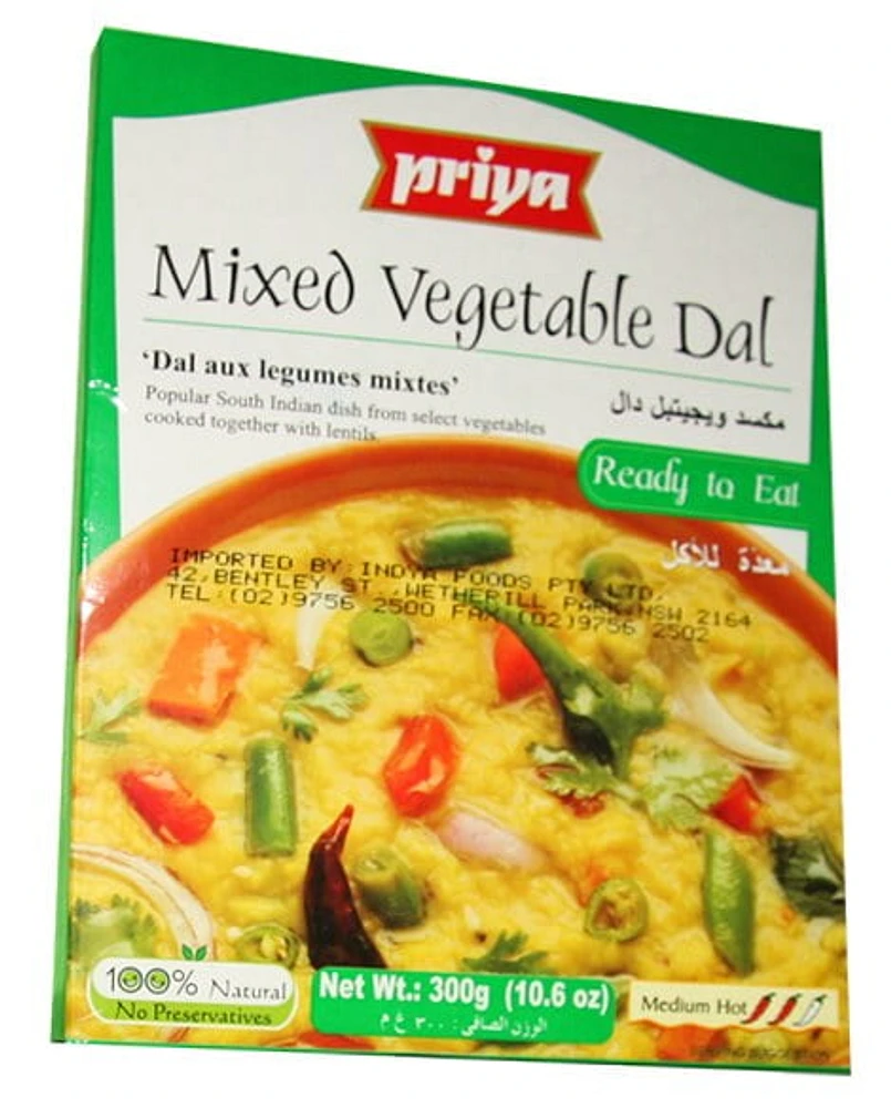PRIYA RTE MIXVEG.DAL - FRENCH
