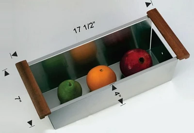 American Imaginations 17,5 pouces. Panier de cuisine W AI-34863