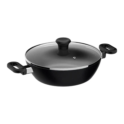 Maharaja 26cm Antiadhésif Karahi avec Couvercle 26 cm / 10,25"