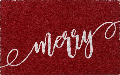 COIR DOOR MAT, 18” x 30”, durable
