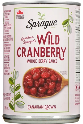 CRNBRRY JELLY SAUCE - FRENCH SPRAGUE CONFITURE CRNBRRY
