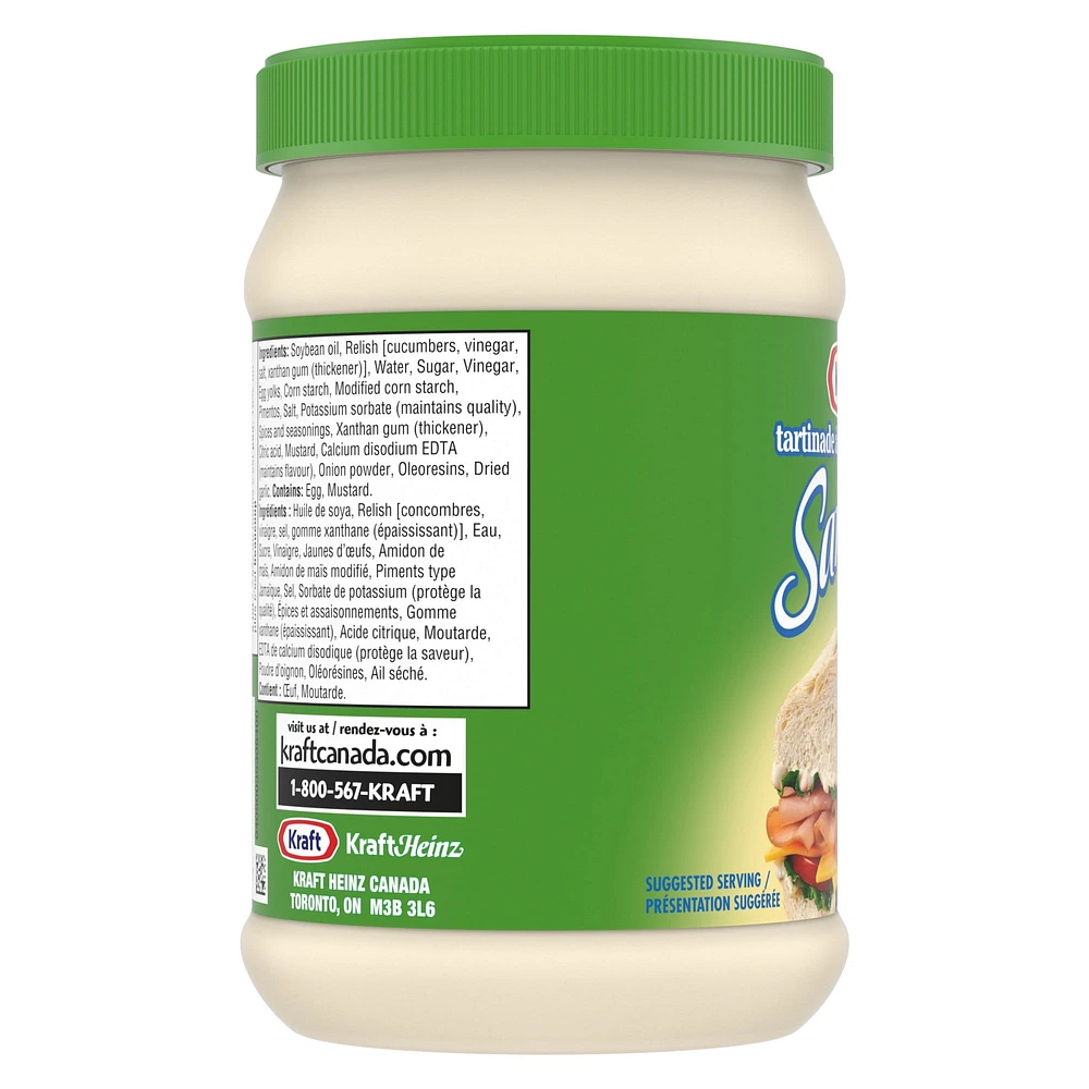 Kraft Sandwich Spread, 475mL