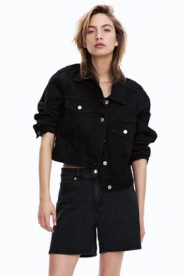High Waist Denim Shorts