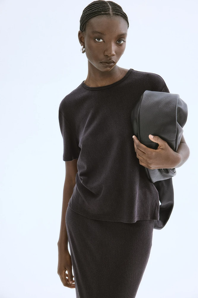 Silk-Blend T-Shirt