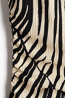 Textured jersey top