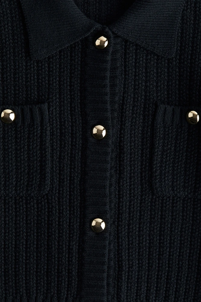 Cardigan with Collar