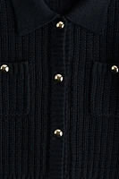 Cardigan with Collar