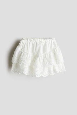 Broderie anglaise skirt