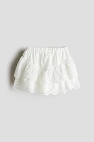 Broderie anglaise skirt