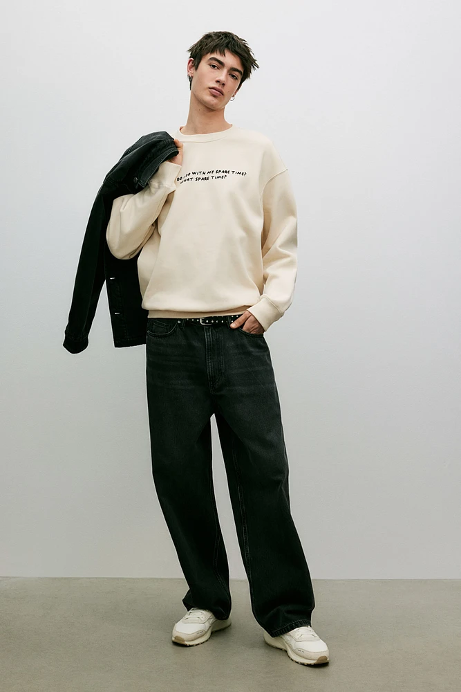 Loose Fit Sweatshirt