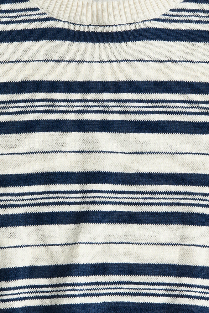 Loose-Fit Cotton Sweater