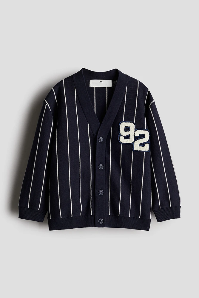 Appliquéd Cardigan