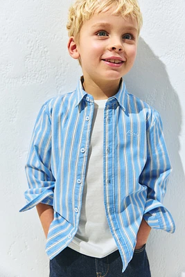 Chemise en popeline de coton
