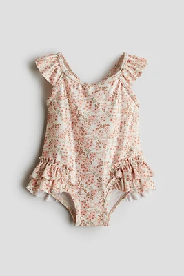 Ruffle-Trimmed Swimsuit