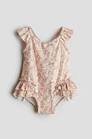 Ruffle-Trimmed Swimsuit