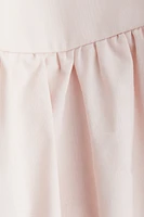 Bubble-Hem Mini Skirt