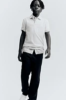 Cotton Pique Polo Shirt