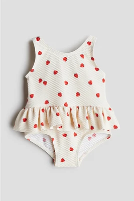 Swimsuit with Flounce