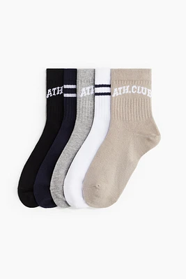 5-Pack Sports Socks with DryMove™