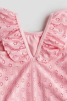 Flounce-trimmed Swimsuit
