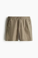 Regular-Fit Canvas Shorts