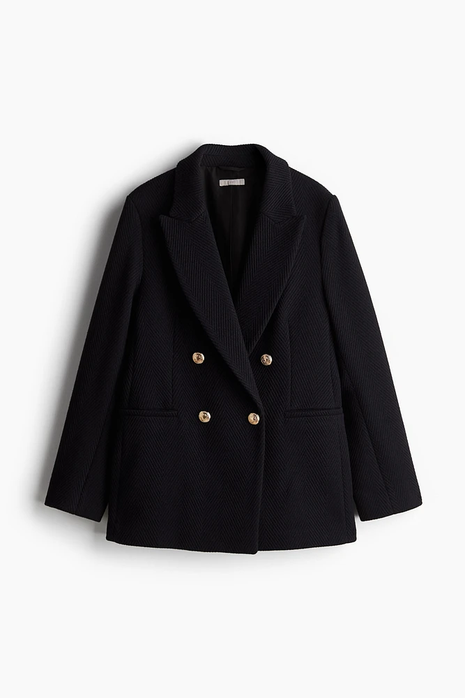 Textured-weave Jacket