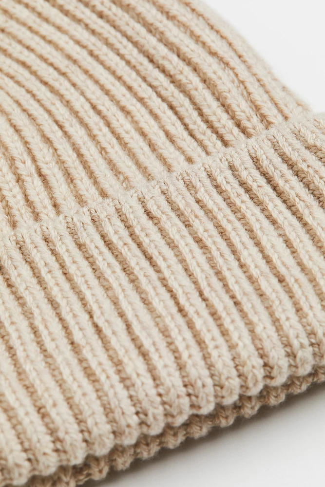 Rib-knit Hat