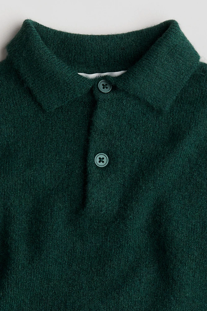 Knit Polo Shirt